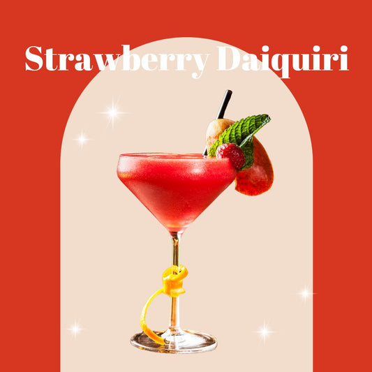 Strawberry Daiquiri Christmas Ornament